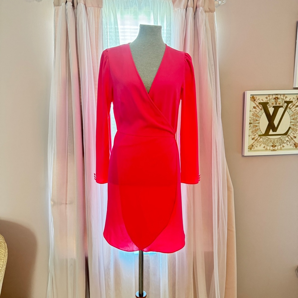 Topshop wrap dress size 10